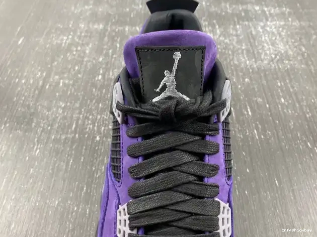Suede 4 Jordan x Air Travis Purple Scott 0508